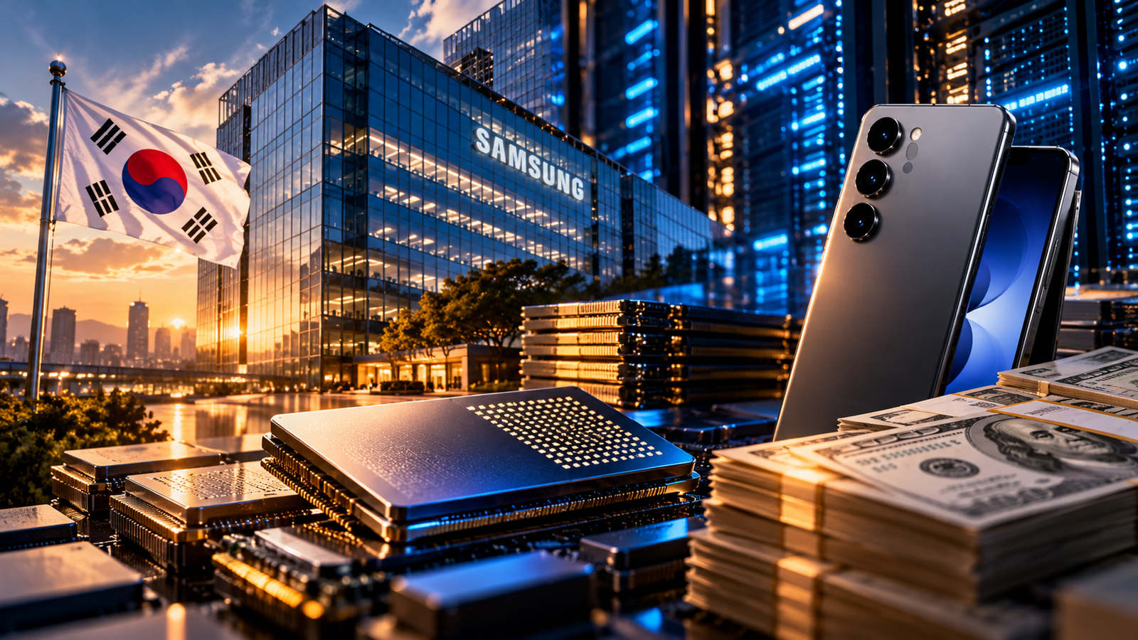 Samsung 2026: Lucros Recordes e Desafios no Mercado de IA