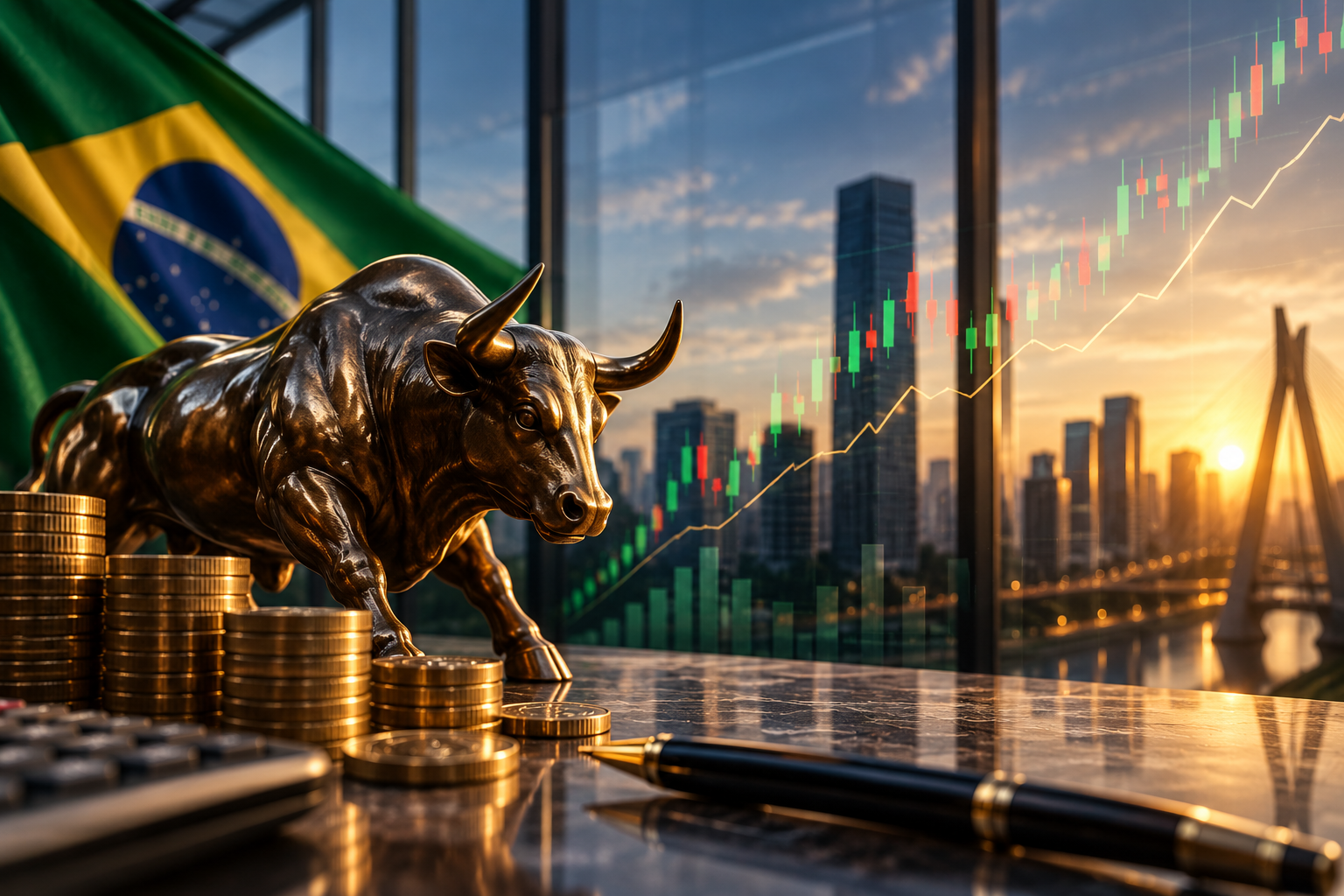 Mercado Financeiro Hoje 06/10/26: Ibovespa e Dólar em Alta